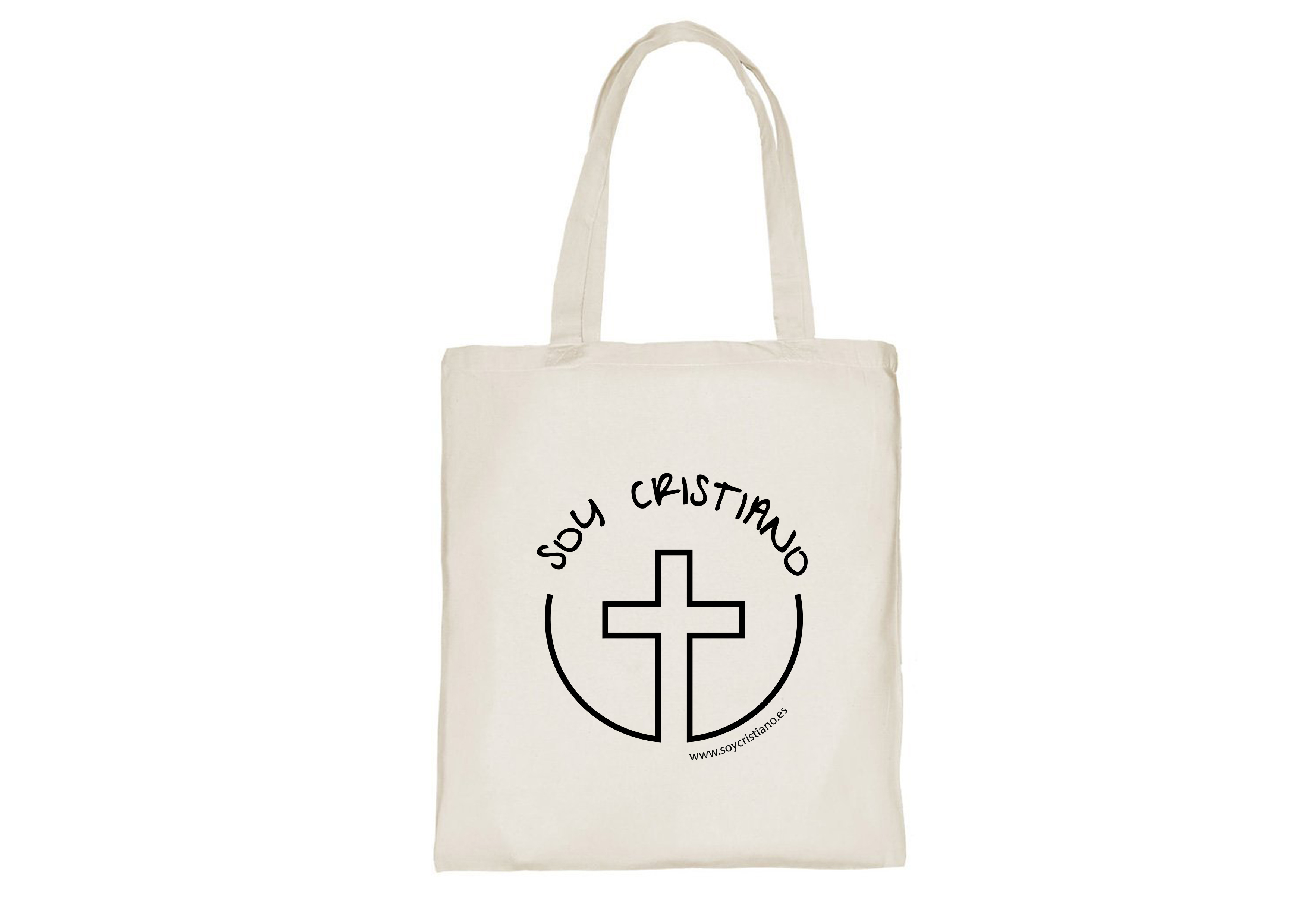 Bolsas tela personalizadas diseño Cristiano" - Soy Cristiano